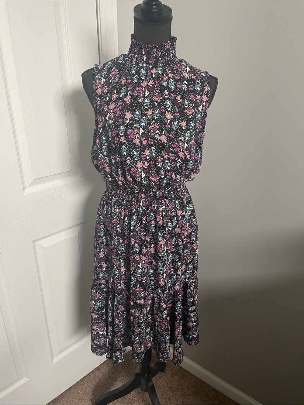 Nanette Lepore Floral Midi Dress